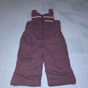 maroon overall shorts